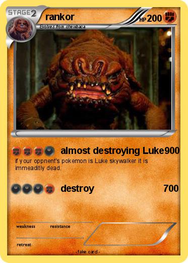 Pokemon rankor