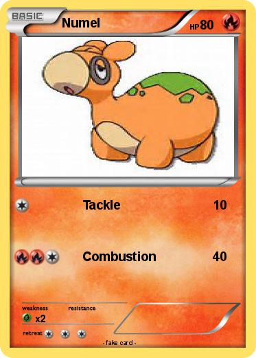 Pokemon Numel
