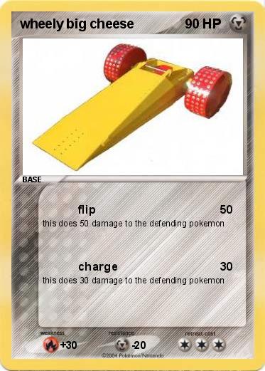 Pokemon wheely big cheese