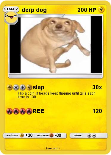 Pokemon derp dog