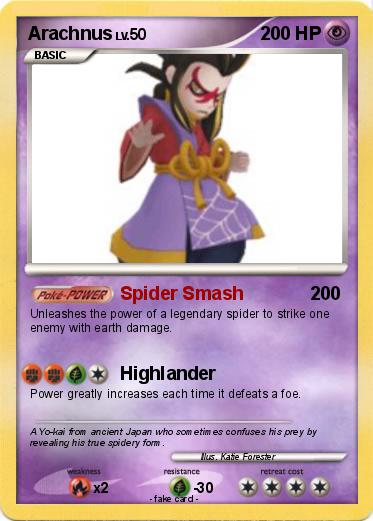 Pokemon Arachnus