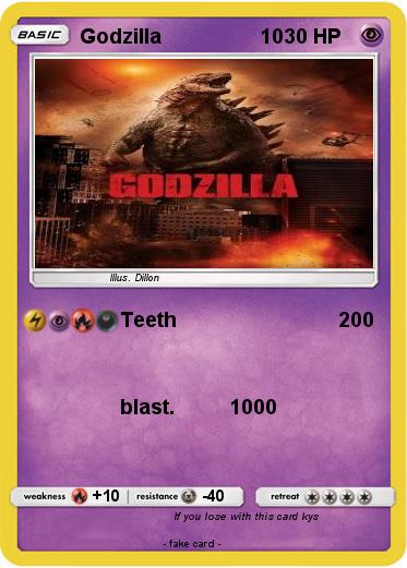Pokemon Godzilla                  10