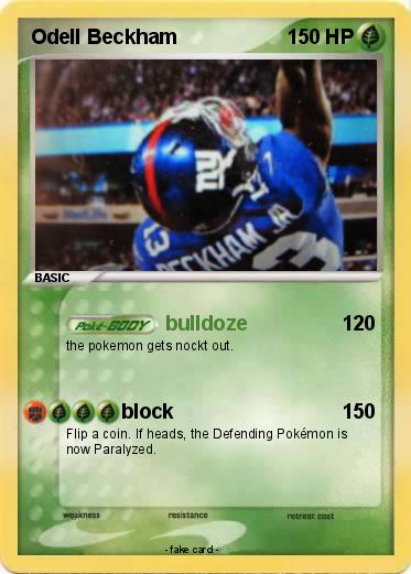 Pokemon Odell Beckham