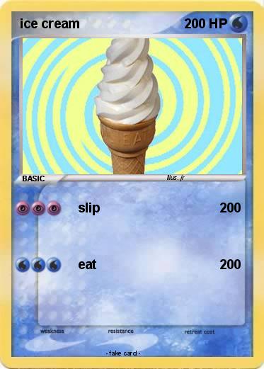 Pokemon ice cream