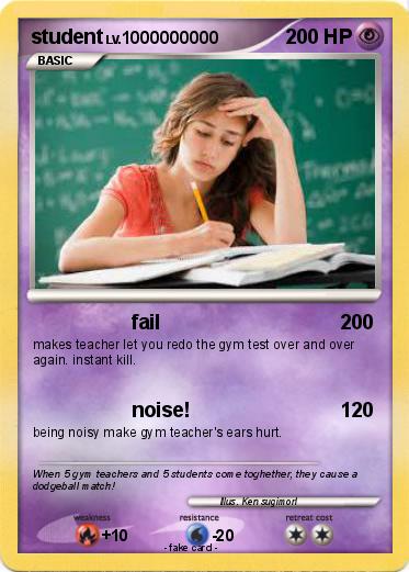 Pokemon student
