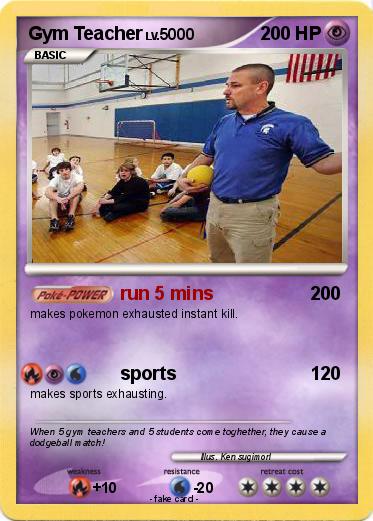 Pokemon Gym Teacher