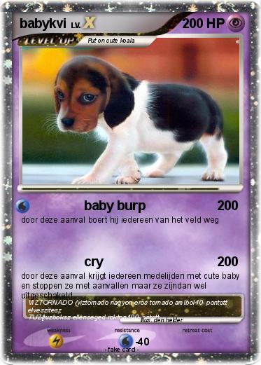 Pokemon babykvi