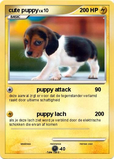 Pokemon cute puppy