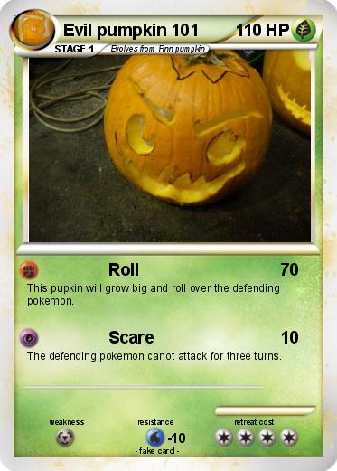 Pokemon Evil pumpkin 101