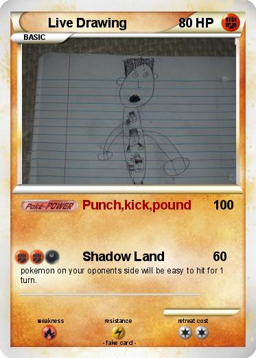 Pokemon Live Drawing