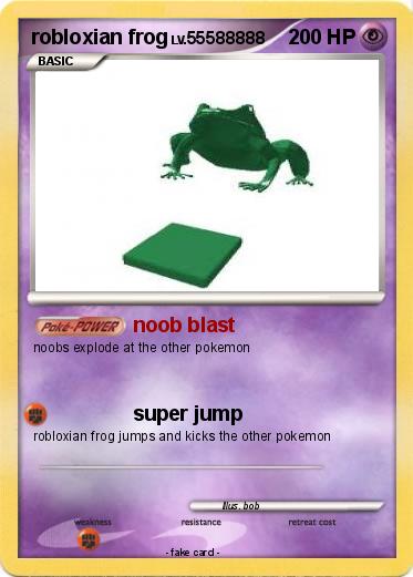 Pokemon robloxian frog