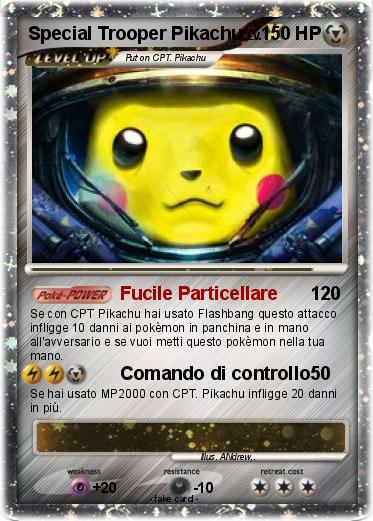 Pokemon Special Trooper Pikachu