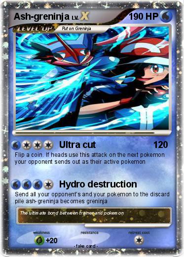Pokemon Ash-greninja