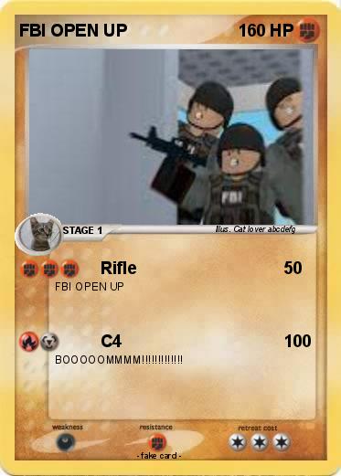 Pokemon FBI OPEN UP