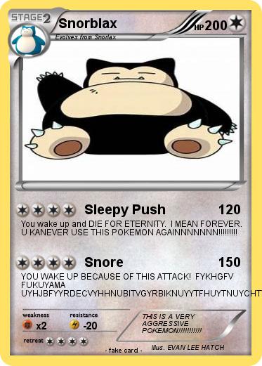Pokemon Snorblax