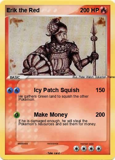 Pokemon Erik the Red