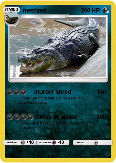 Pokemon meshred