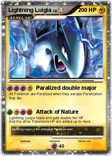 Pokemon Lightning Luigia