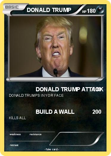 Pokemon DONALD TRUMP