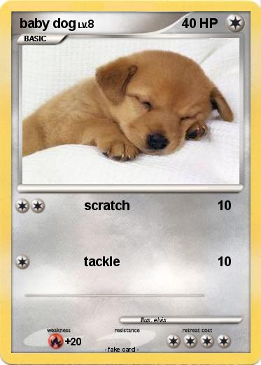 Pokemon baby dog