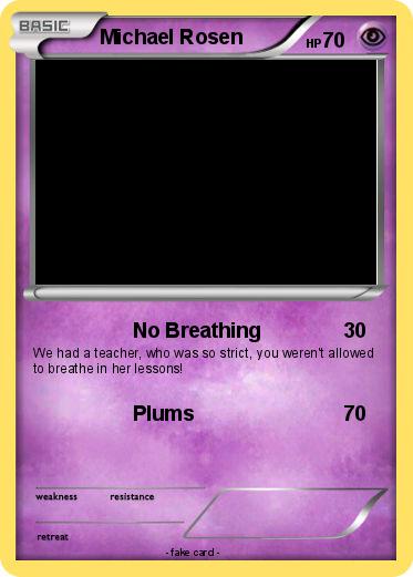 Pokemon Michael Rosen
