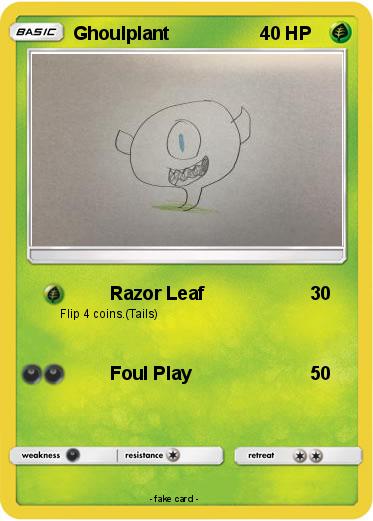 Pokemon Ghoulplant