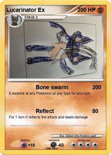 Pokemon Lucarinator Ex