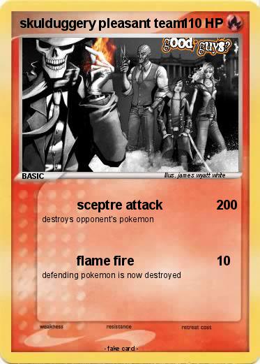 Pokemon skulduggery pleasant team