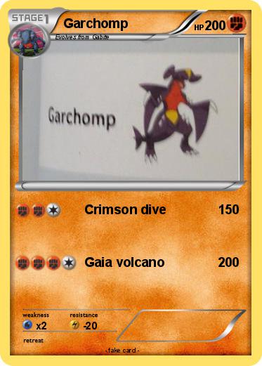 Pokemon Garchomp