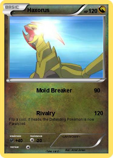 Pokemon Haxorus