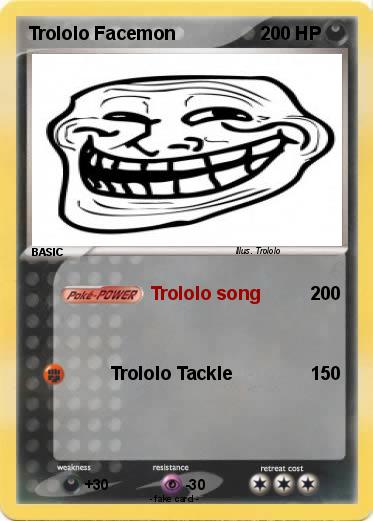 Pokemon Trololo Facemon