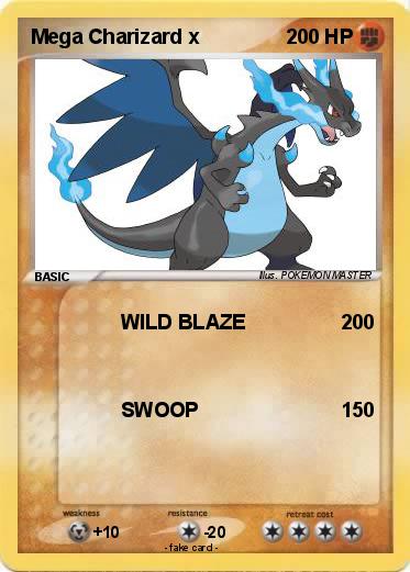 Pokemon Mega Charizard x