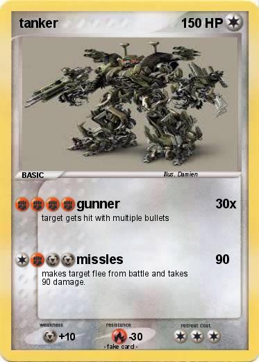Pokemon tanker