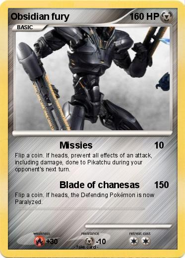 Pokemon Obsidian fury