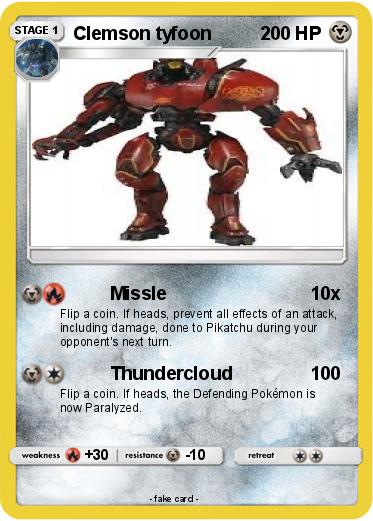 Pokemon Clemson tyfoon