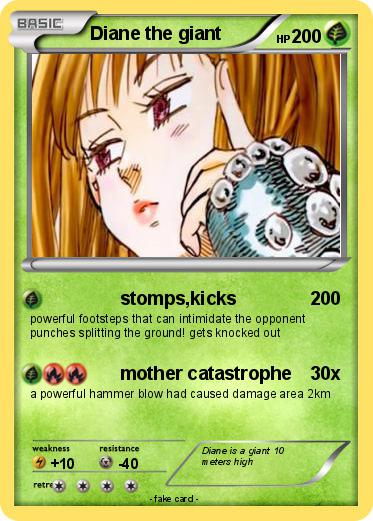 Pokemon Diane the giant