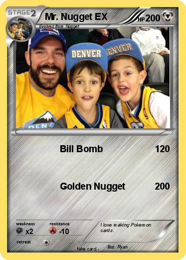 Pokemon Mr. Nugget EX