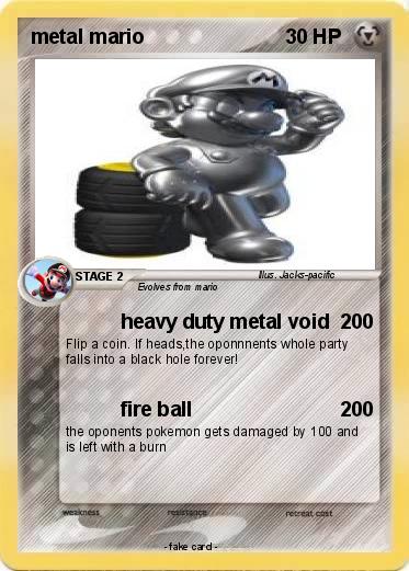 Pokemon metal mario
