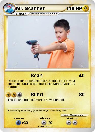 Pokemon Mr. Scanner