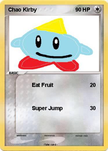 Pokemon Chao Kirby