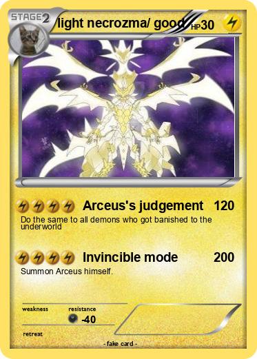 Pokemon light necrozma/ good