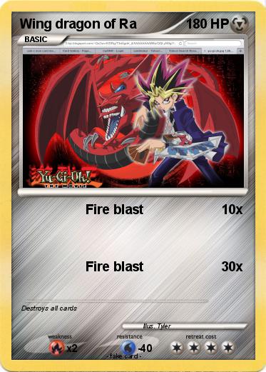 Pokemon Wing dragon of Ra