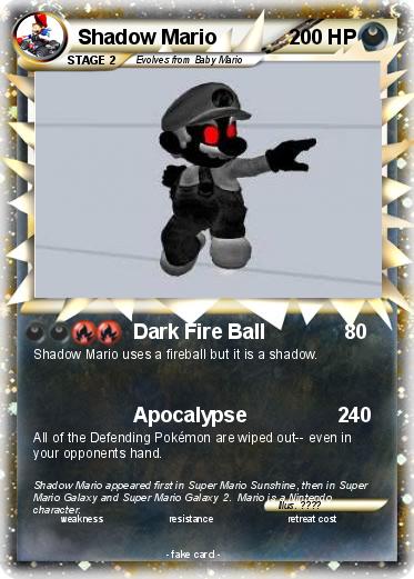 Pokemon Shadow Mario