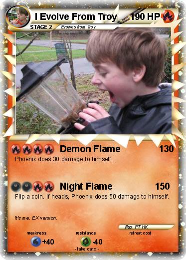 Pokemon I Evolve From Troy