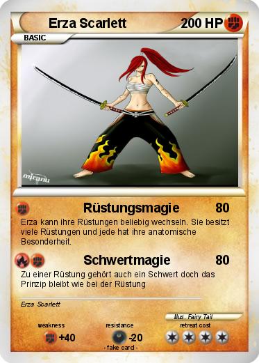 Pokemon Erza Scarlett