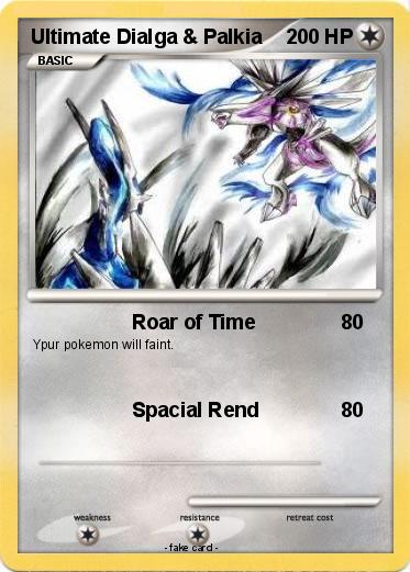 Pokemon Ultimate Dialga & Palkia