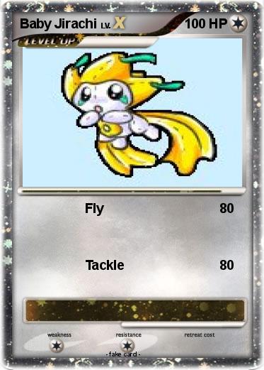Pokemon Baby Jirachi