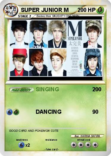 Pokemon SUPER JUNIOR M