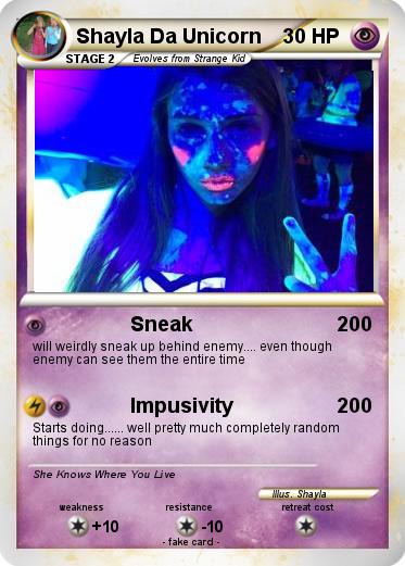 Pokemon Shayla Da Unicorn
