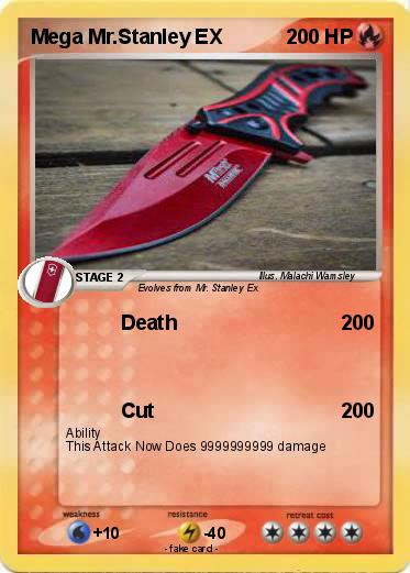 Pokemon Mega Mr.Stanley EX